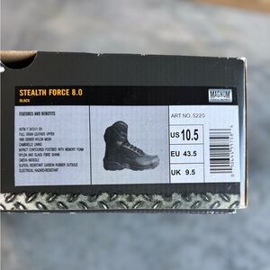 Magnum Stealth Force Black Boots